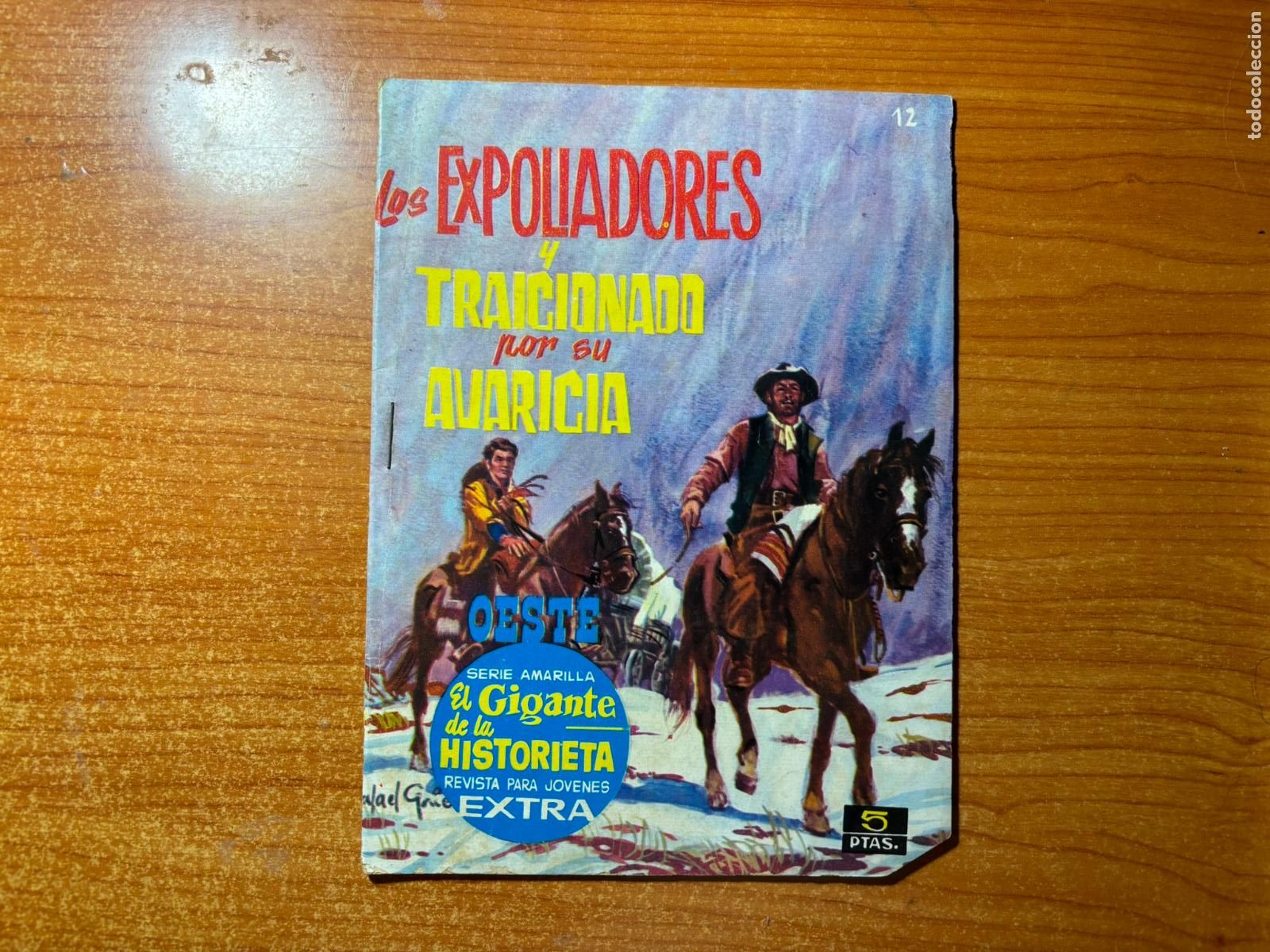 C&oacute;mics: OESTE N&ordm; 12 EL GIGANTE DE LA HISTORIETA SERIE AMARILLA EDITORIAL MANHATTAN
