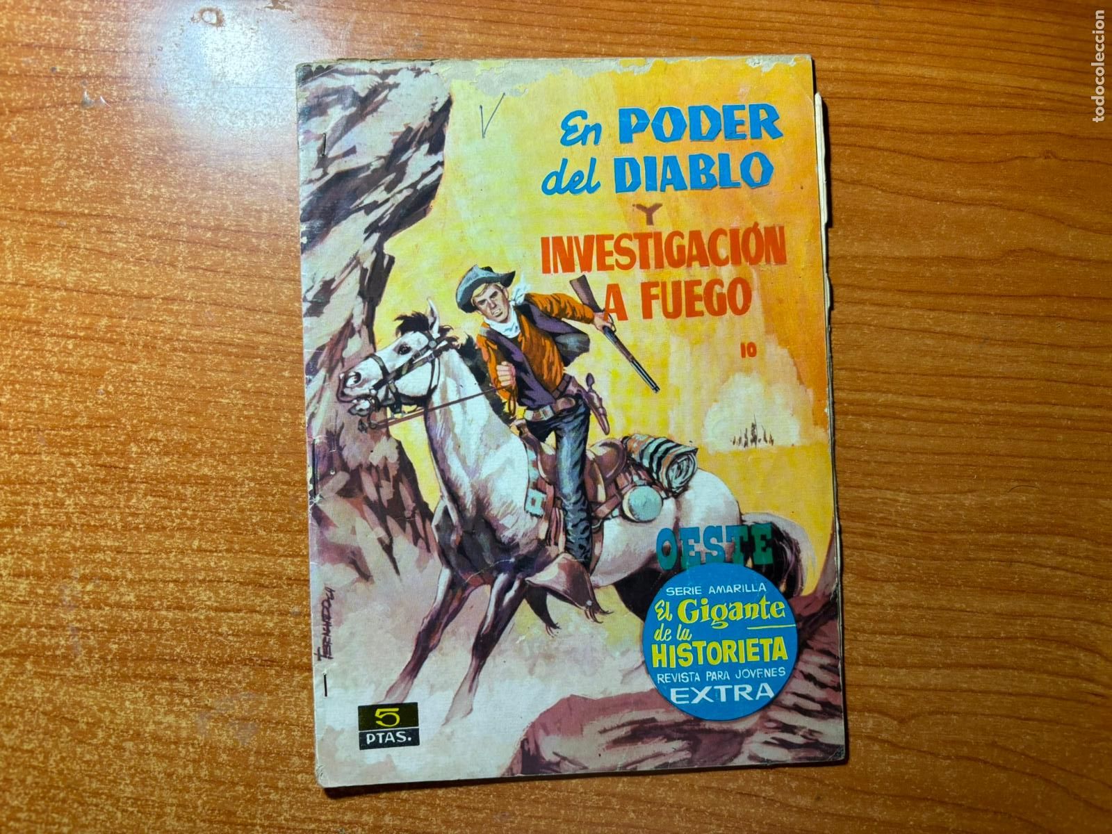 C&oacute;mics: OESTE N&ordm; 10 EL GIGANTE DE LA HISTORIETA SERIE AMARILLA EDITORIAL MANHATTAN