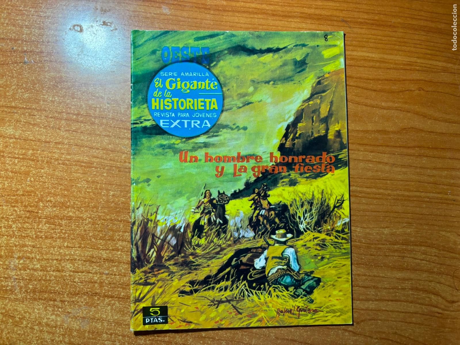 C&oacute;mics: OESTE N&ordm; 8 EL GIGANTE DE LA HISTORIETA SERIE AMARILLA EDITORIAL MANHATTAN