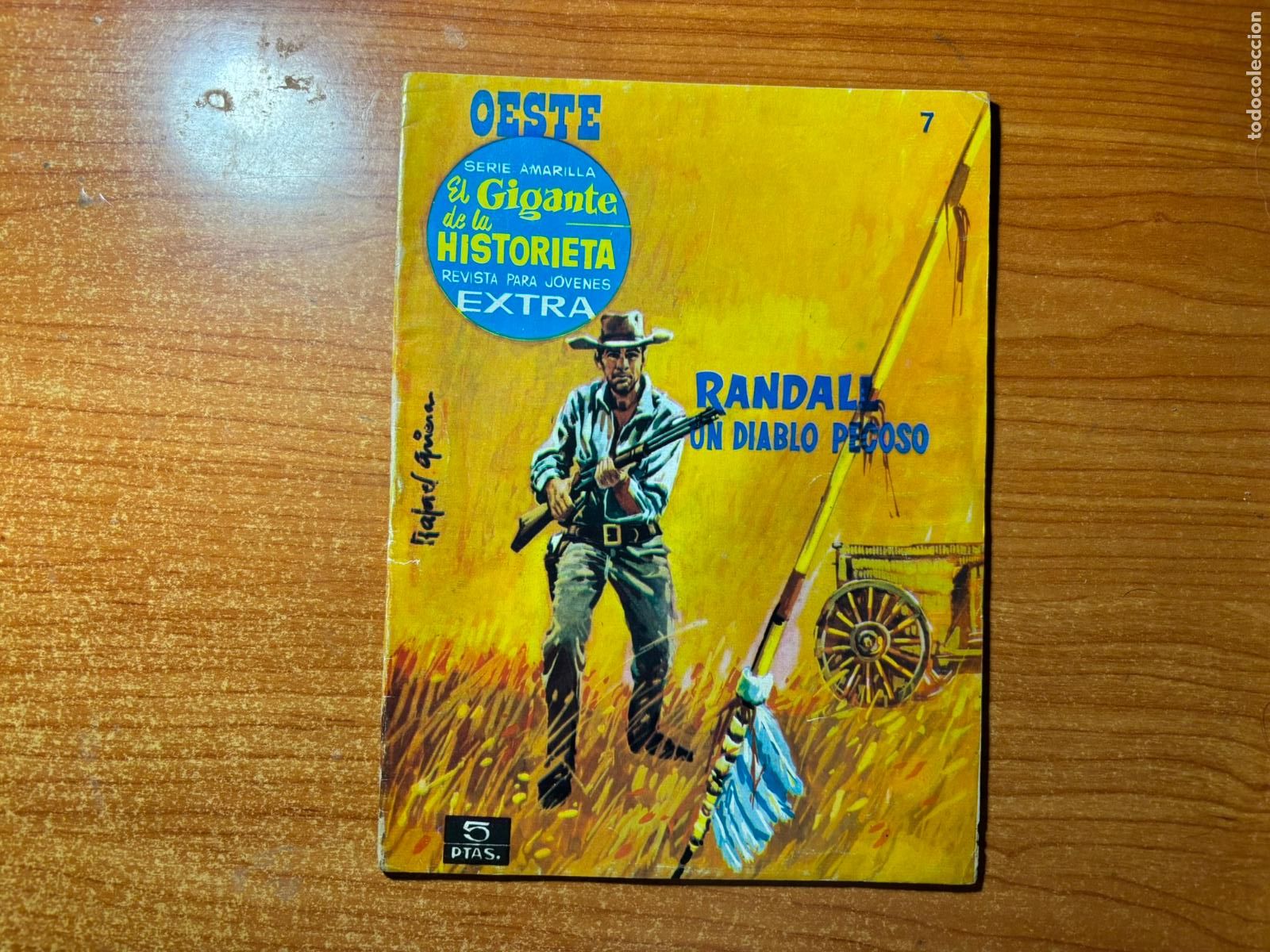 C&oacute;mics: OESTE N&ordm; 7 EL GIGANTE DE LA HISTORIETA SERIE AMARILLA EDITORIAL MANHATTAN