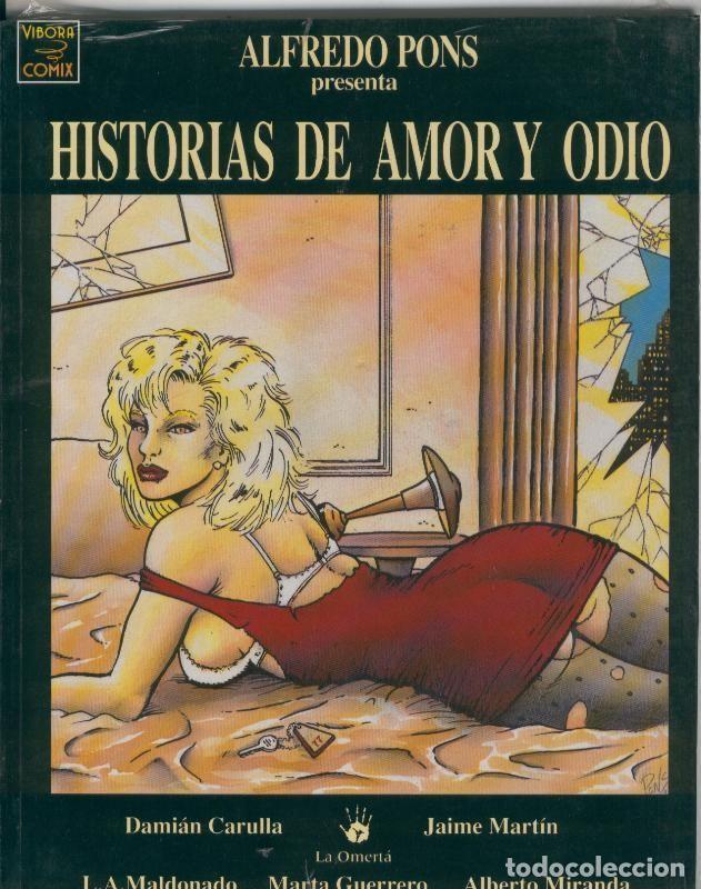 Comics: Historias de amor y odio (con precinto editorial) - Pons-Omerta