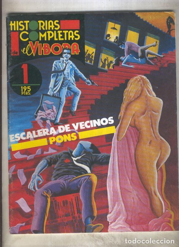 Comics : Historias completas de El Vibora numero 01: Escalera de Vecinos (numerado 1 en trasera) - Pons