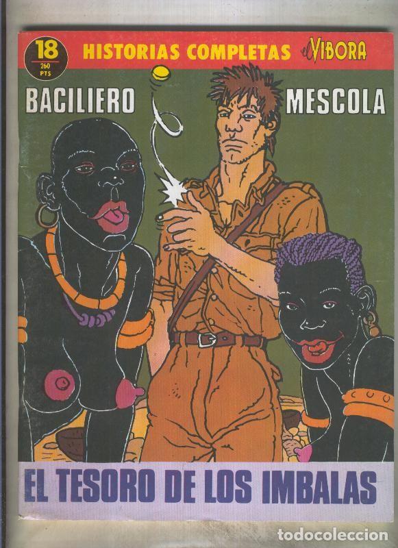 Comics : Historias completas de El Vibora numero 18: El tesoro de los Imbalas (numerado 3 en trasera) - Bacil