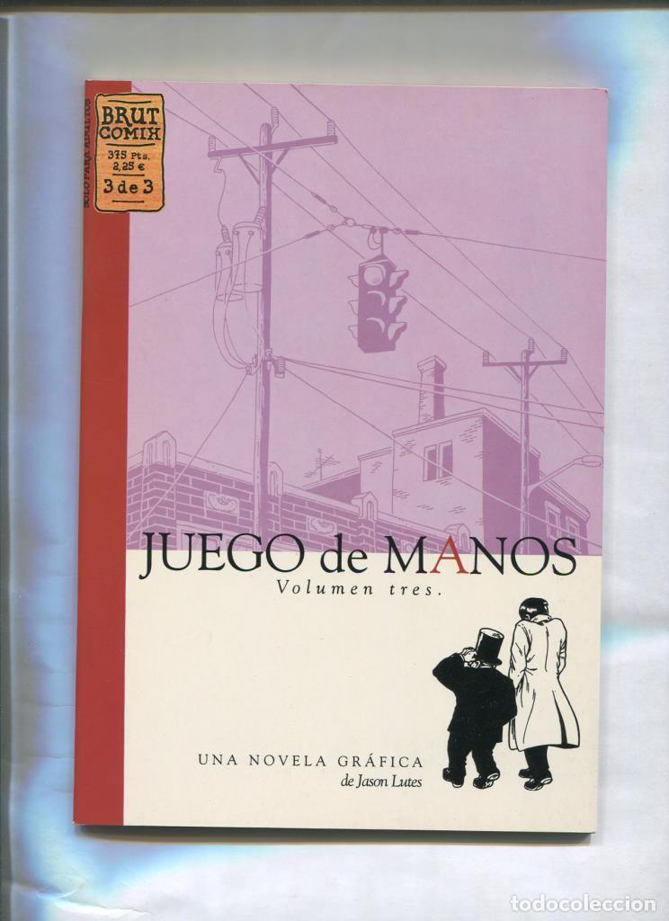 C&oacute;mics: Brut Comix : Juego de manos volumen 3 - Jason Lutes - Foto 1
