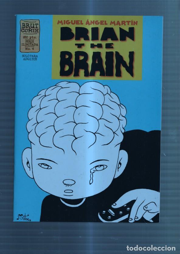 C&oacute;mics: Brut Comix : Brian The Brain numero 4 - Miguel Angel Martin - Foto 1