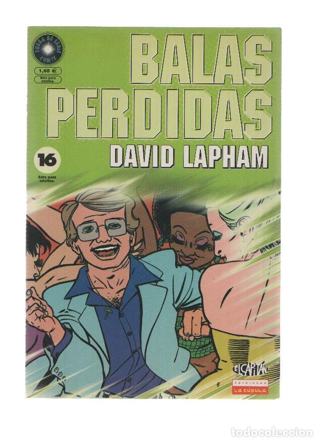 Comics: BALAS PERDIDAS, Numero 16: Dos semanas de desmadre - David Lapham (La Cupula 2001) - David Lapham