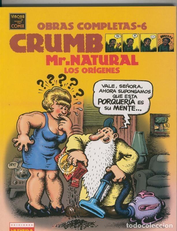 Comics: Album: Crumb: Obras completas volumen 06: Mr. natural: Los origenes - Robert Crumb