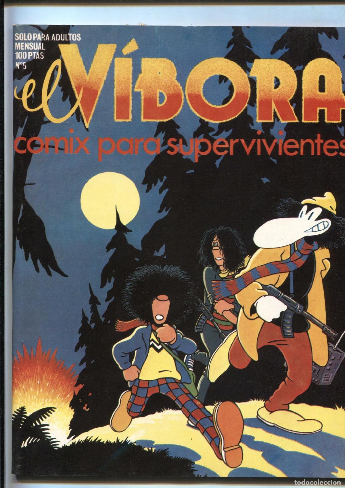 Comics : El Vibora revista numero 005: Anarcoma de nazario, Good Bye de Yoshihiro Tatsumi - Varios