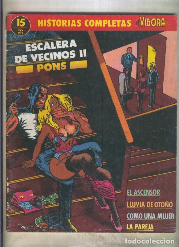 Comics: Historias completas de El Vibora numero 15: Escalera de Vecinos II (numerado 3 en trasera) - Pons