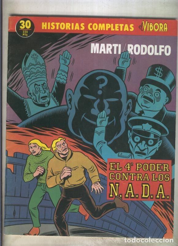 Comics: Historias completas de El Vibora numero 30: El 4&ordm; poder contra los N.A.D.A - M.Riera-Rodolfo