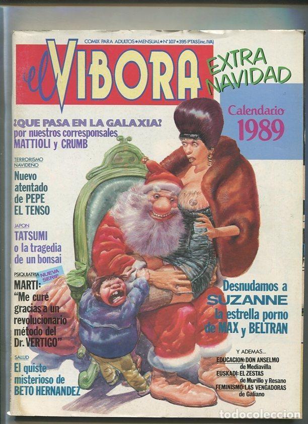 C&oacute;mics: El Vibora revista numero 107: extra navidad 1988 - Varios