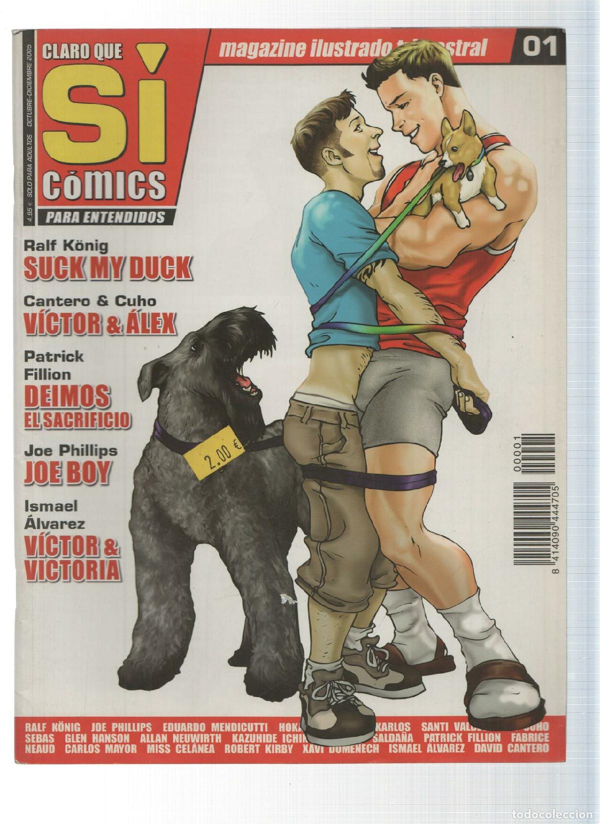 Comics: Revista: CLARO QUE SI, Comics para entendernos, Numero 01: Suck My Duck (La Cupula 2005) - Varios