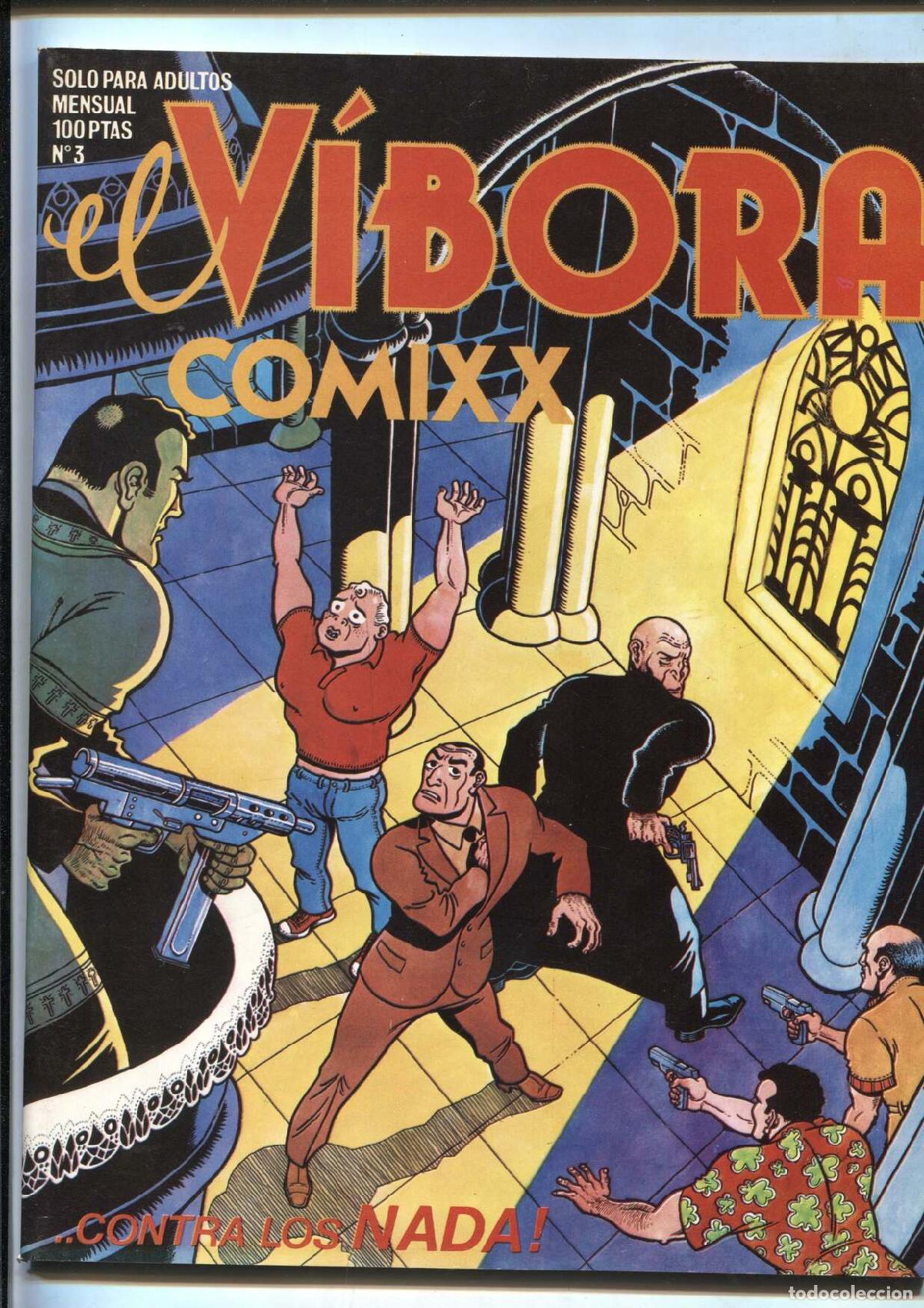 Comics: El Vibora revista numero 003: Anarcoma de nazario, Tony nueva ola de Marti - Varios