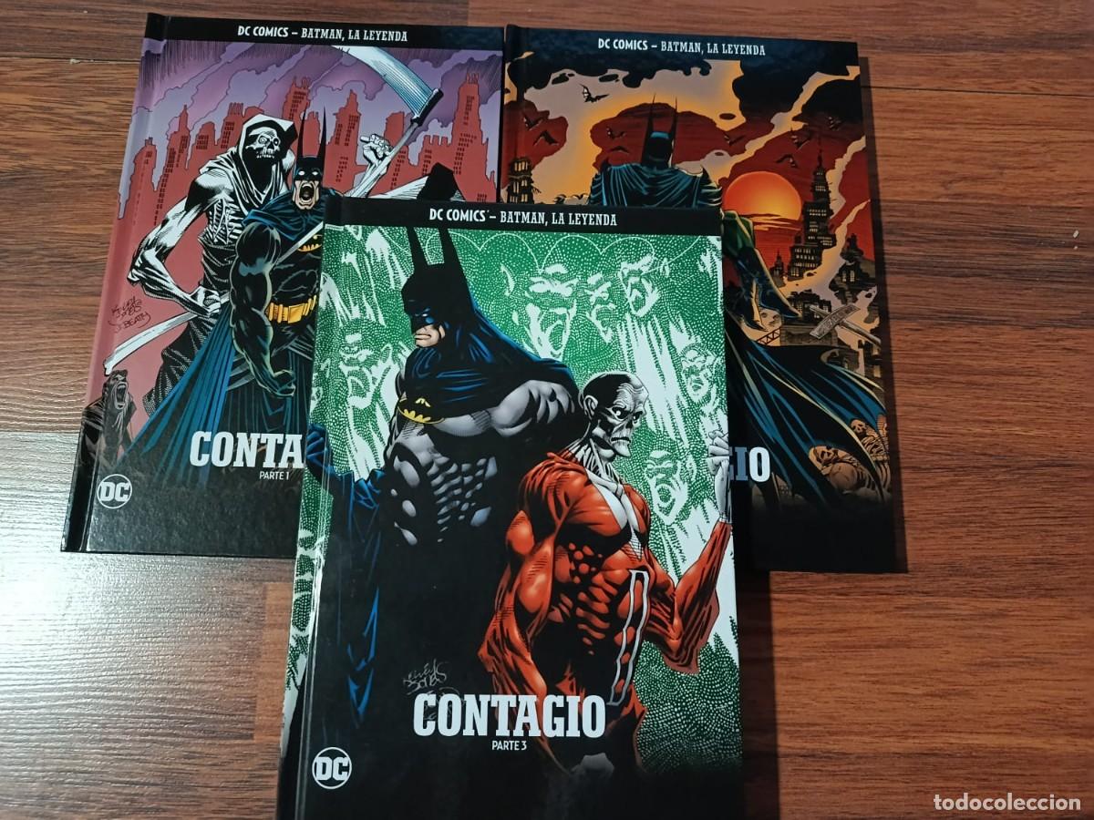 C&oacute;mics: BATMAN, LA LEYENDA. CONTAGIO. 3 TOMOS. COMPLETA. ECC SALVAT - Foto 1