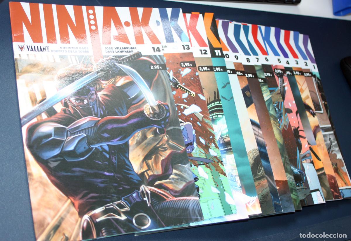 C&oacute;mics: Ninja-K , Colecci&oacute;n completa de catorce ejemplares( Medusa ed.) - Foto 5