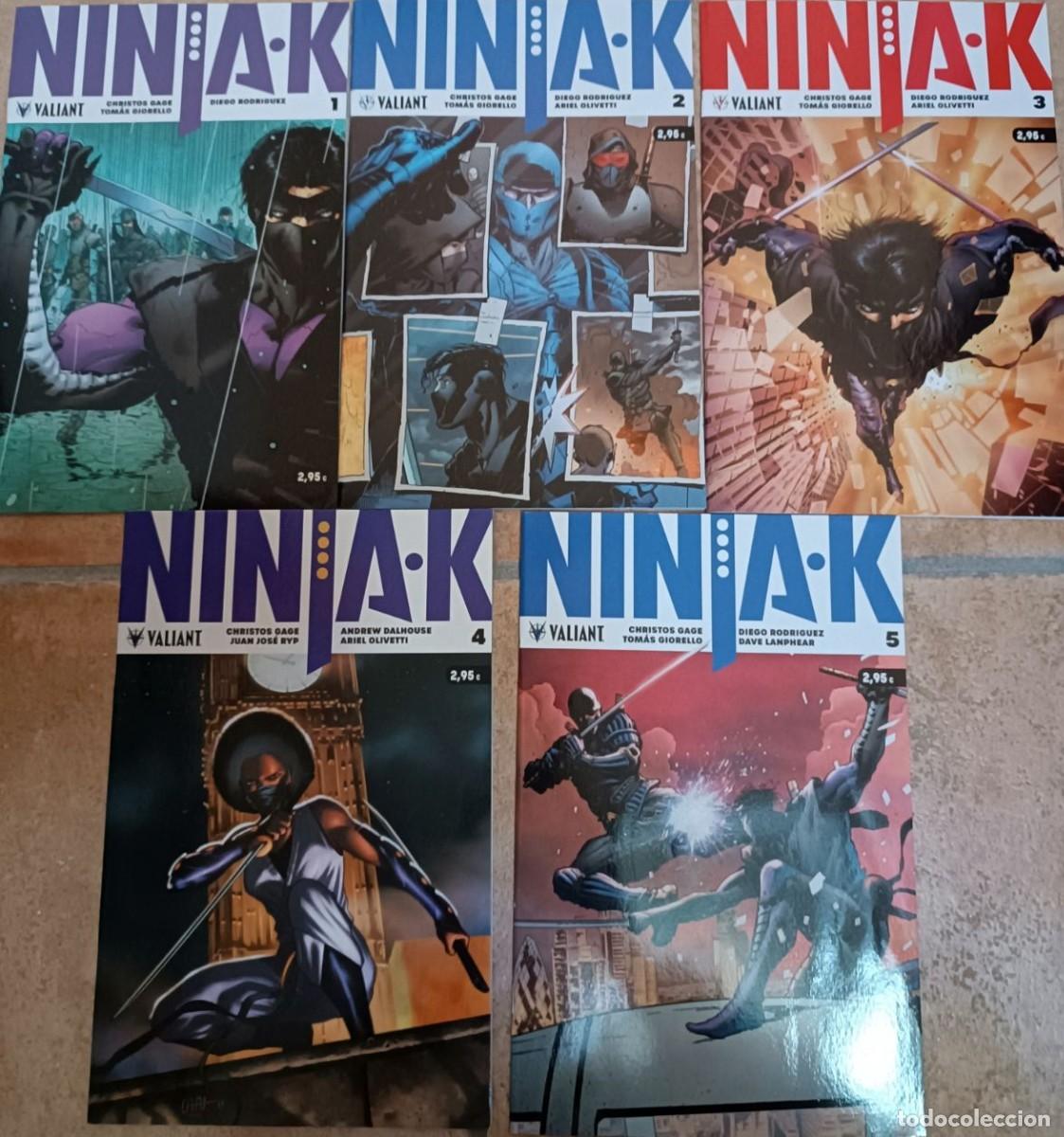 C&oacute;mics: Ninja-K , Colecci&oacute;n completa de catorce ejemplares( Medusa ed.) - Foto 2
