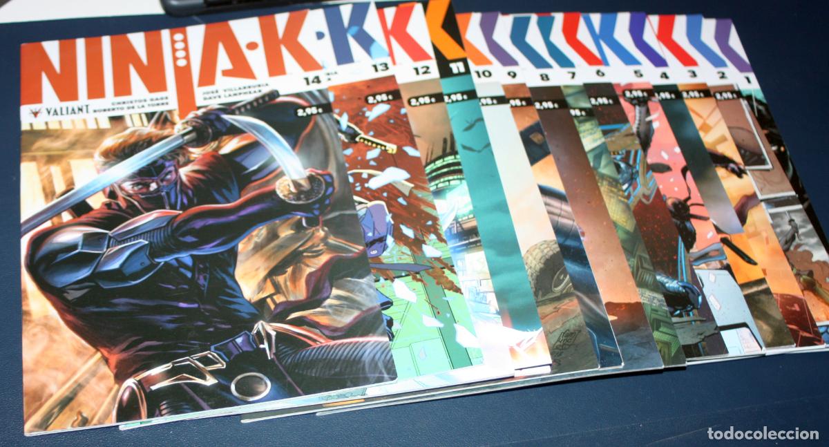 C&oacute;mics: Ninja-K , Colecci&oacute;n completa de catorce ejemplares( Medusa ed.) - Foto 1