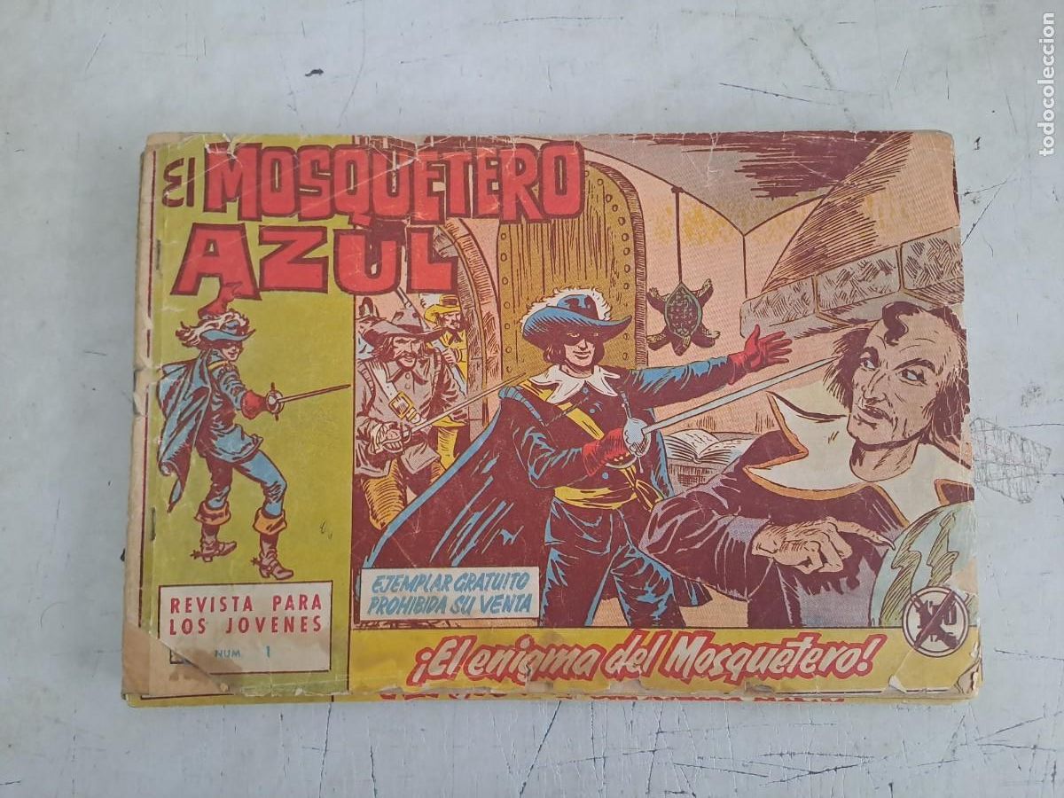 Comics : El mosquetero azul completa 26 n&uacute;meros Lote 7