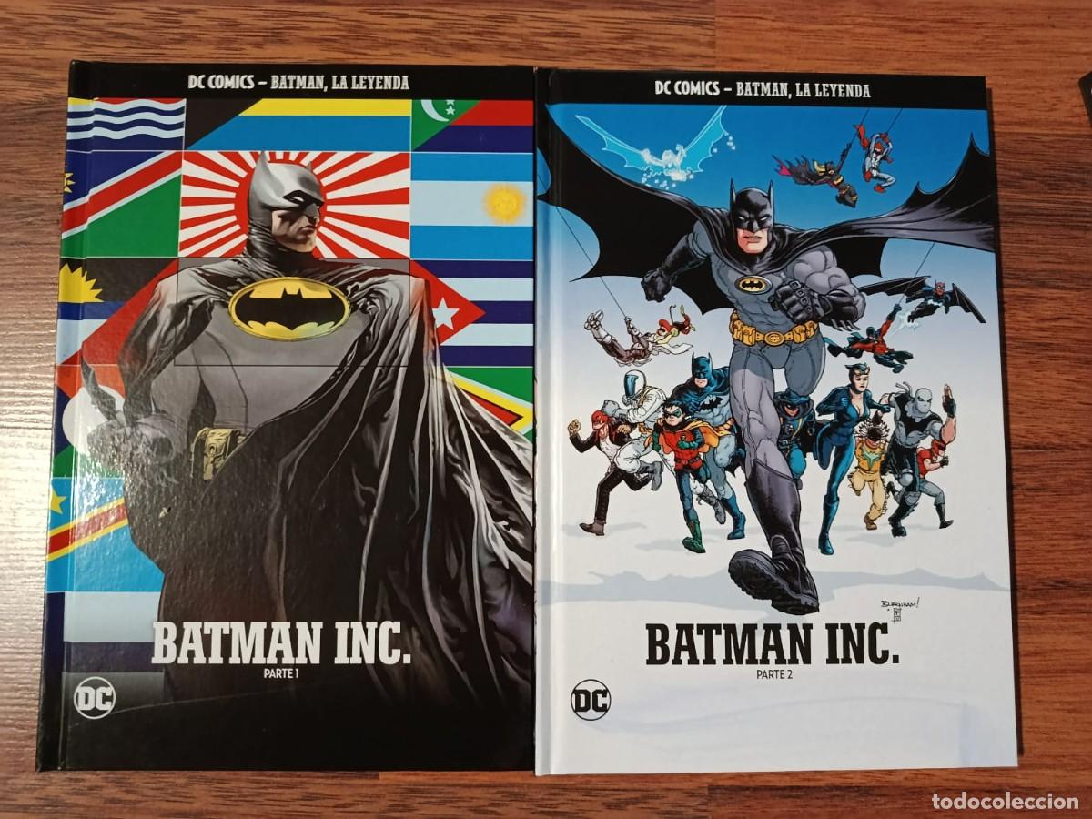 C&oacute;mics: BATMAN, LA LEYENDA. BATMAN INC. 2 TOMOS. COMPLETO. ECC SALVAT - Foto 1