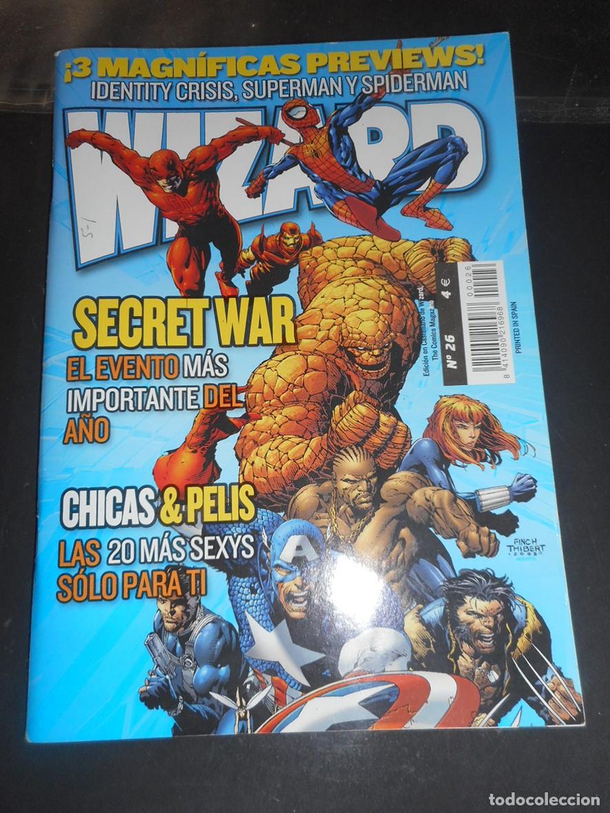 C&oacute;mics: WIZARD N&ordm;26 (MEGAMULTIMEDIA-ABRIL 2004) - Foto 1