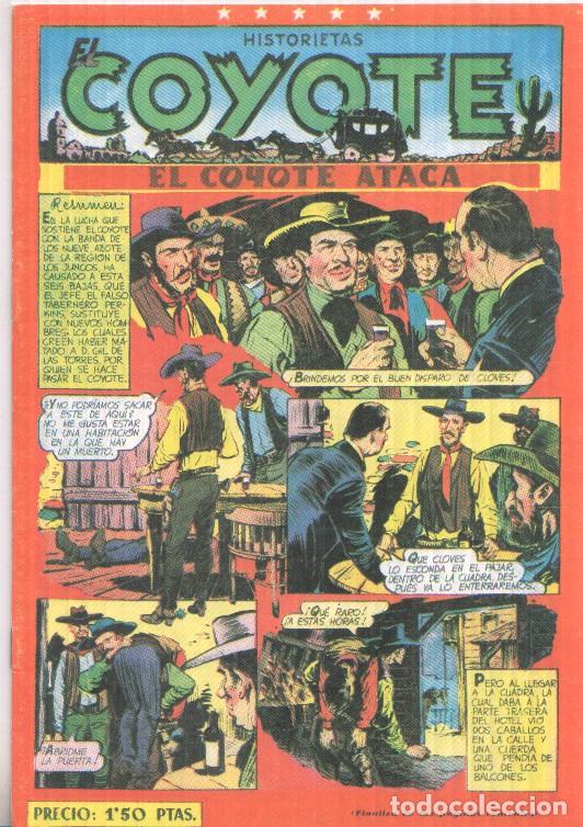 C&oacute;mics: Facsimil de Cliper: El Coyote numero 072 El Coyote ataca - varios - Foto 1