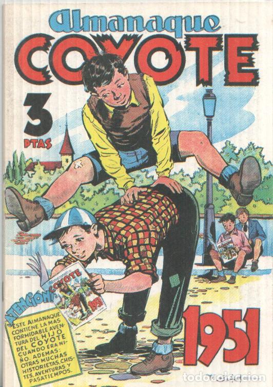 C&oacute;mics: Facsimil de Cliper: El Coyote almanaque 1951 - varios - Foto 1