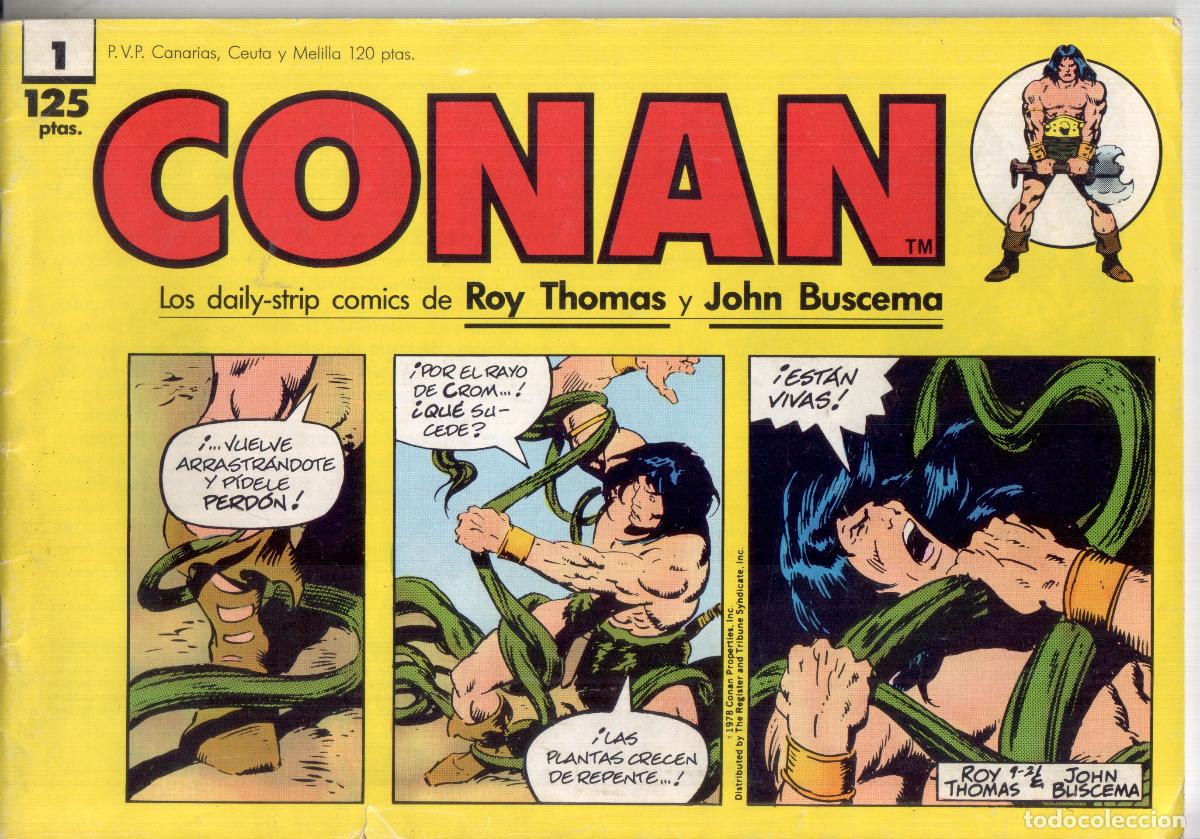 C&oacute;mics: Conan tiras de prensa numero 01 - varios - Foto 1
