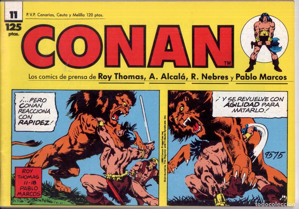 C&oacute;mics: Conan tiras de prensa numero 11 - varios - Foto 1
