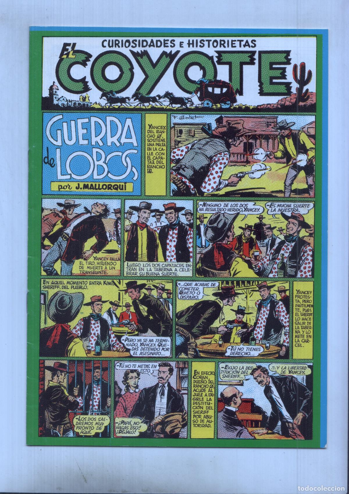 C&oacute;mics: Facsimil de Cliper: El Coyote numero 011: Guerra de lobos - varios - Foto 1