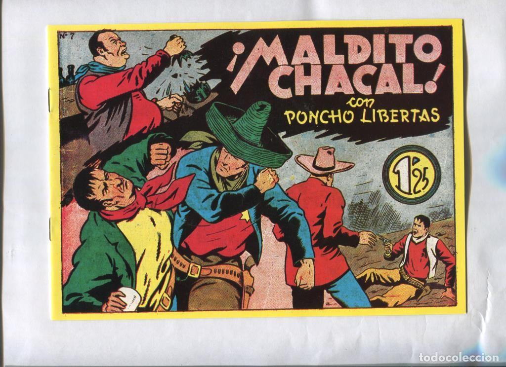 C&oacute;mics: Facsimil: Poncho Libertas numero 07: Maldito chacal - Rayllic - Foto 1