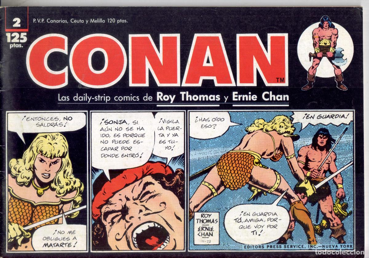 C&oacute;mics: Conan tiras de prensa numero 02 - varios - Foto 1
