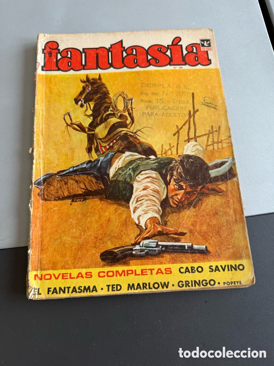 C&oacute;mics: FANTAS&Iacute;A. N 189. Editorial Columbia - Foto 1
