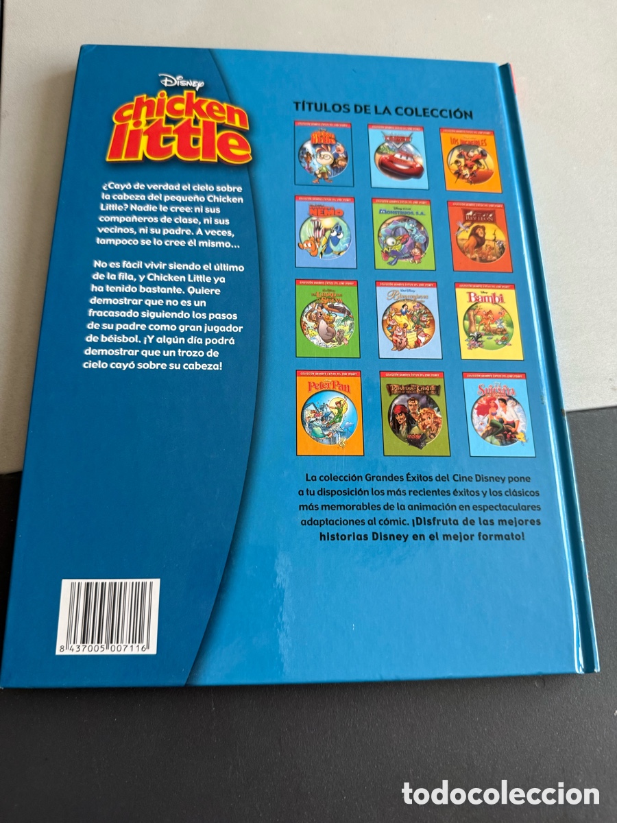 C&oacute;mics: CHICKEN LITTLE. COLECCI&Oacute;N GRANDES &Eacute;XITOS DEL CINE DISNEY - Foto 2