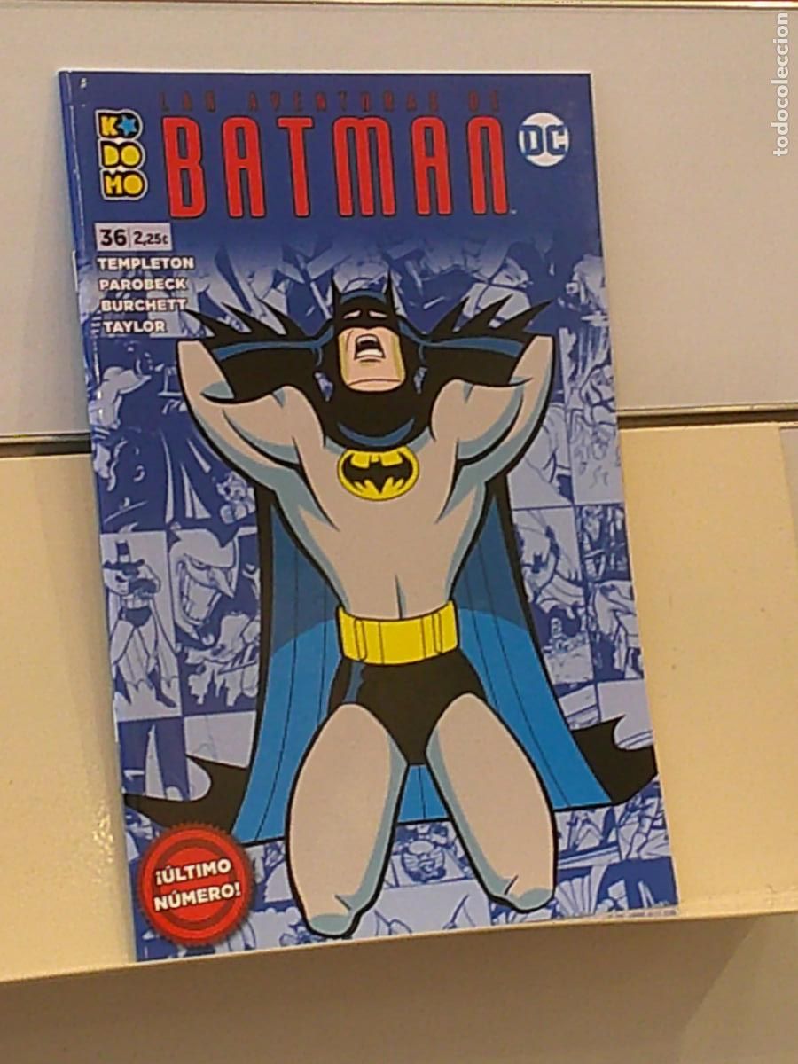 C&oacute;mics: LAS AVENTURAS DE BATMAN N&ordm; 36 ULTIMO NUMERO KODOMO DC - ECC - Foto 1