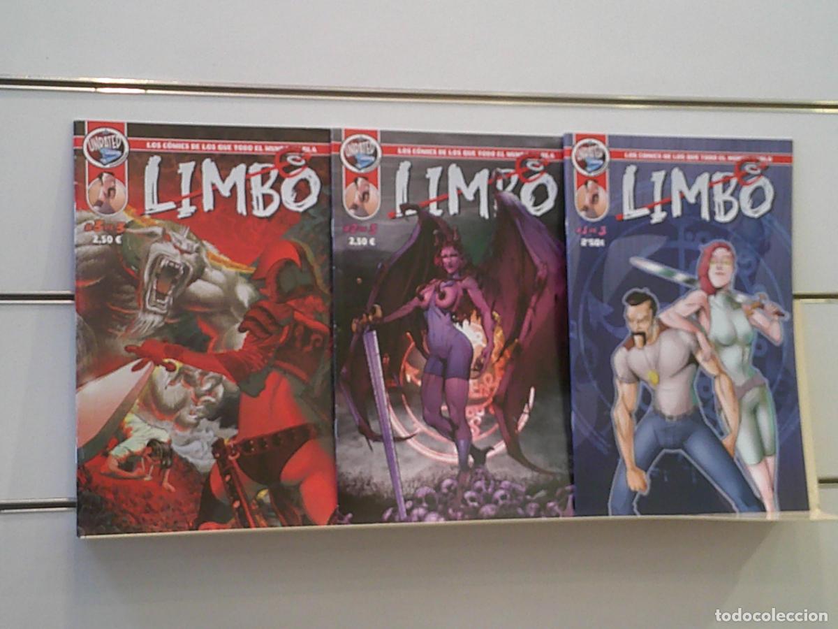 C&oacute;mics: LIMBO COMPLETA 3 NUMEROS - UNRATED GRAPAS OFERTA - Foto 1