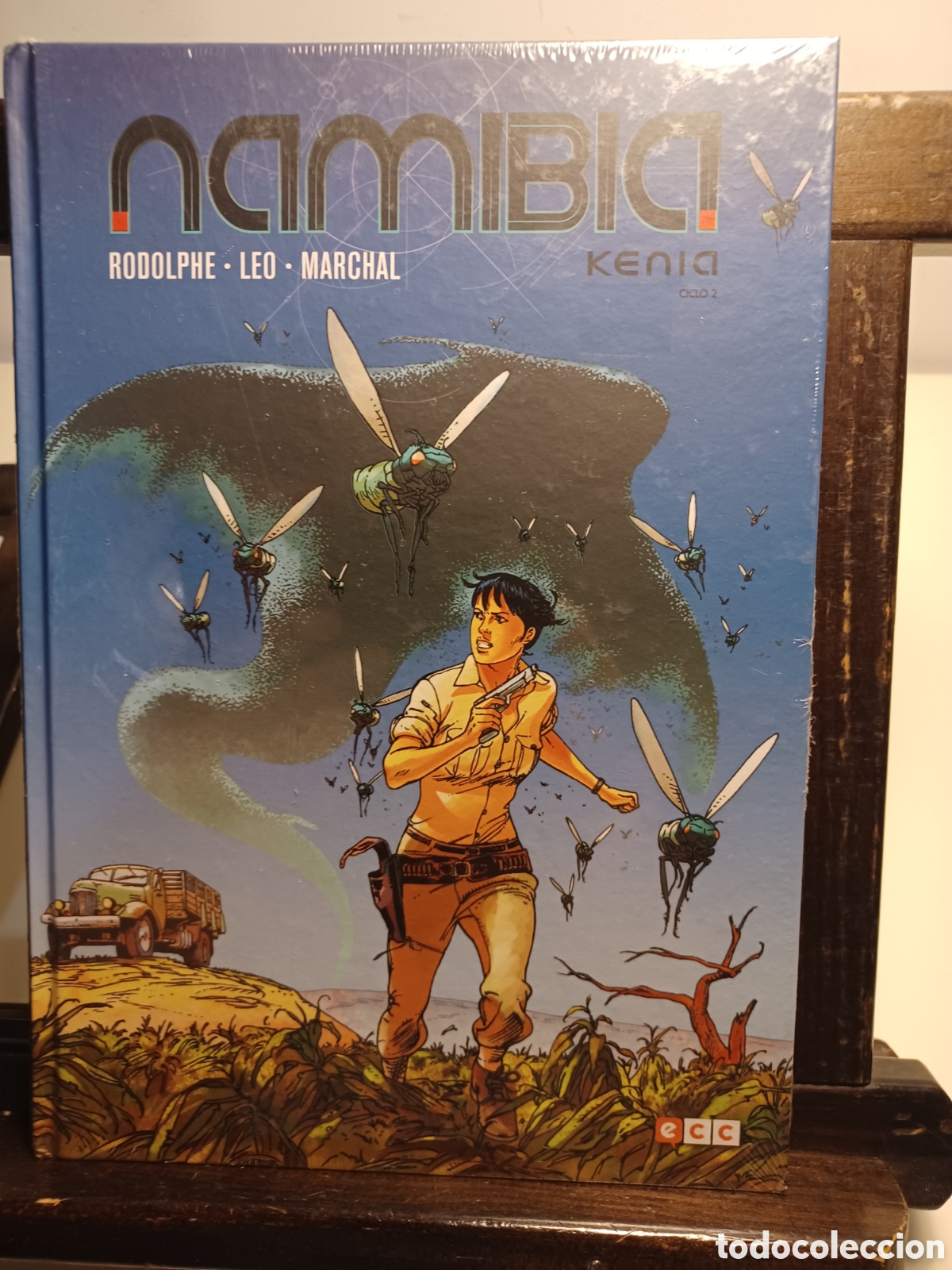 C&oacute;mics: Namibia. Kenia ciclo 2/ Rodolphe & Leo & Marchal/ ECC/ NUEVO PRECINTADO - Foto 1