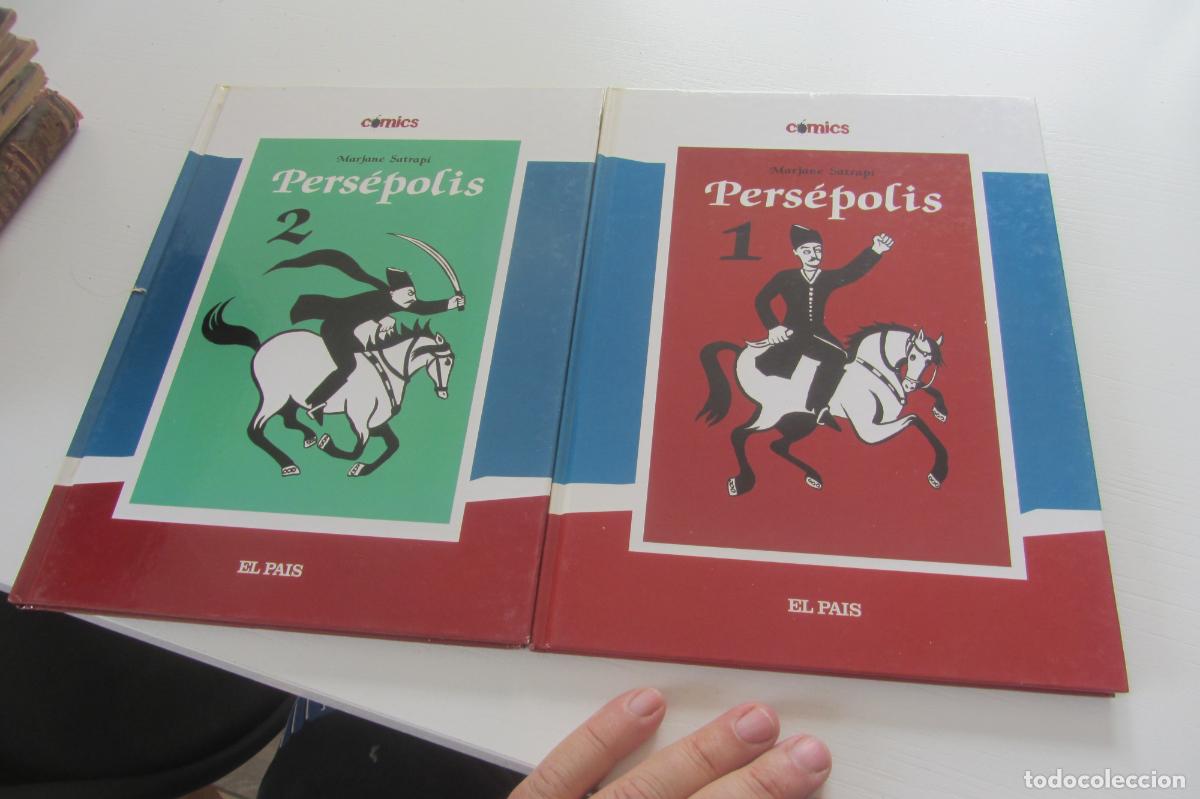 Comics: PERSEPOLIS 1 Y 2, DE MARJANE SATRAPI (COMPLETA) C&Oacute;MICS EL PA&Iacute;S N&ordm; 18 19 2005 BUEN ESTADO ARX275
