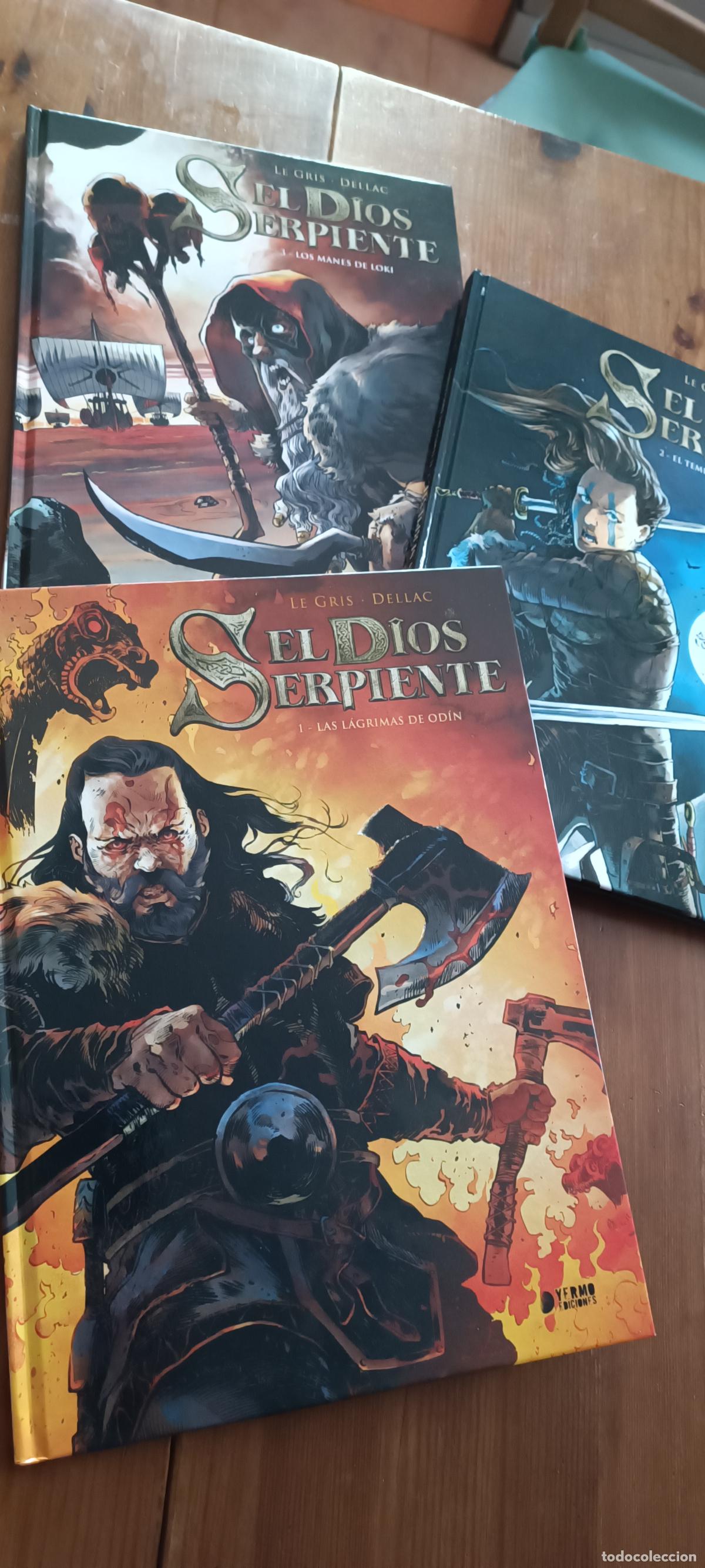 C&oacute;mics: TRILOGIA EL DIOS SERPIENTE - TAPA DURA - YERMO EDICIONES - COMPLETO - Foto 1
