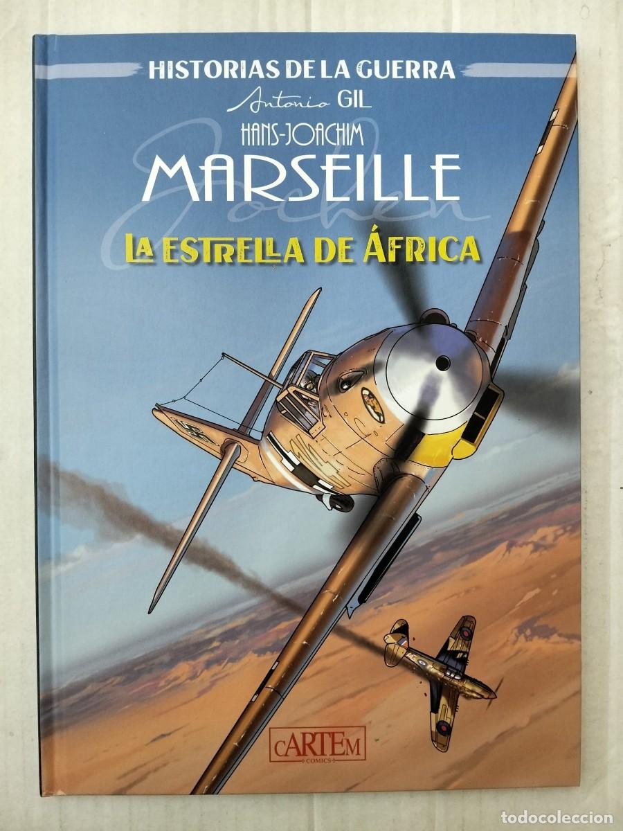 C&oacute;mics: HANS-JOACHIM MARSEILLE. LA ESTRELLA DE &Aacute;FRICA, de Antonio Gil. CARTEM COMICS