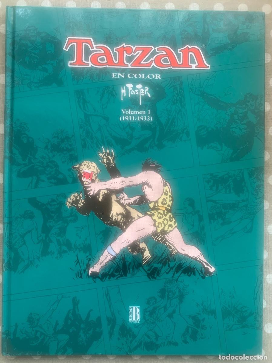 Comics: Tarzan Vol 1 Ed Bruguera (tapa dura) + novela E.R.Burrougs