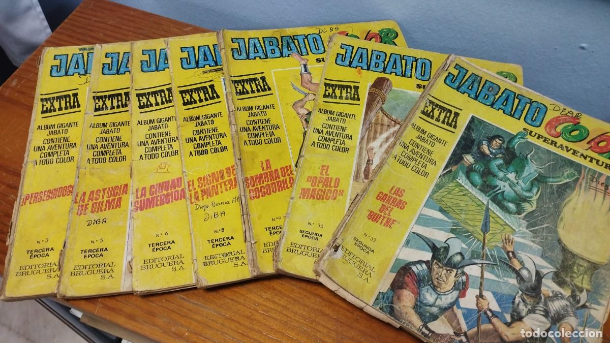 C&oacute;mics: lote de comic de el jabato, muy antiguos y usados - Foto 1