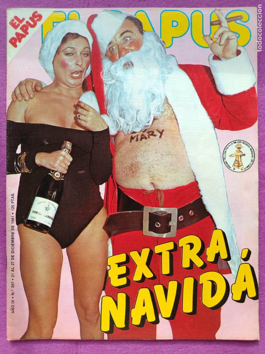 C&oacute;mics: EL PAPUS EXTRA DE NAVIDA A&Ntilde;O IX N&ordm; 397 1981