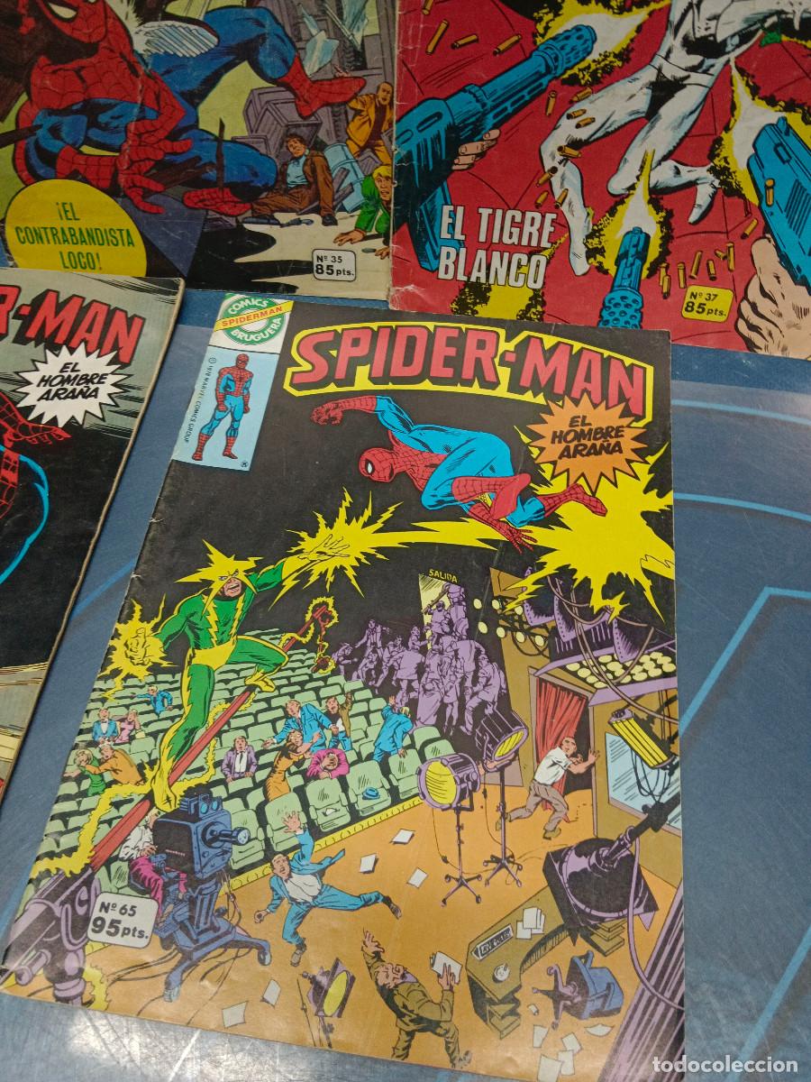 C&oacute;mics: spider-man, bruguera, n&uacute;meros 34, 35, 37, 38 y 65 - Foto 2