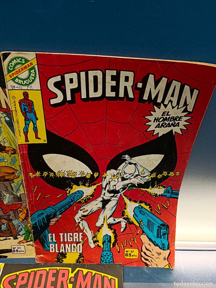 C&oacute;mics: spider-man, bruguera, n&uacute;meros 34, 35, 37, 38 y 65 - Foto 4