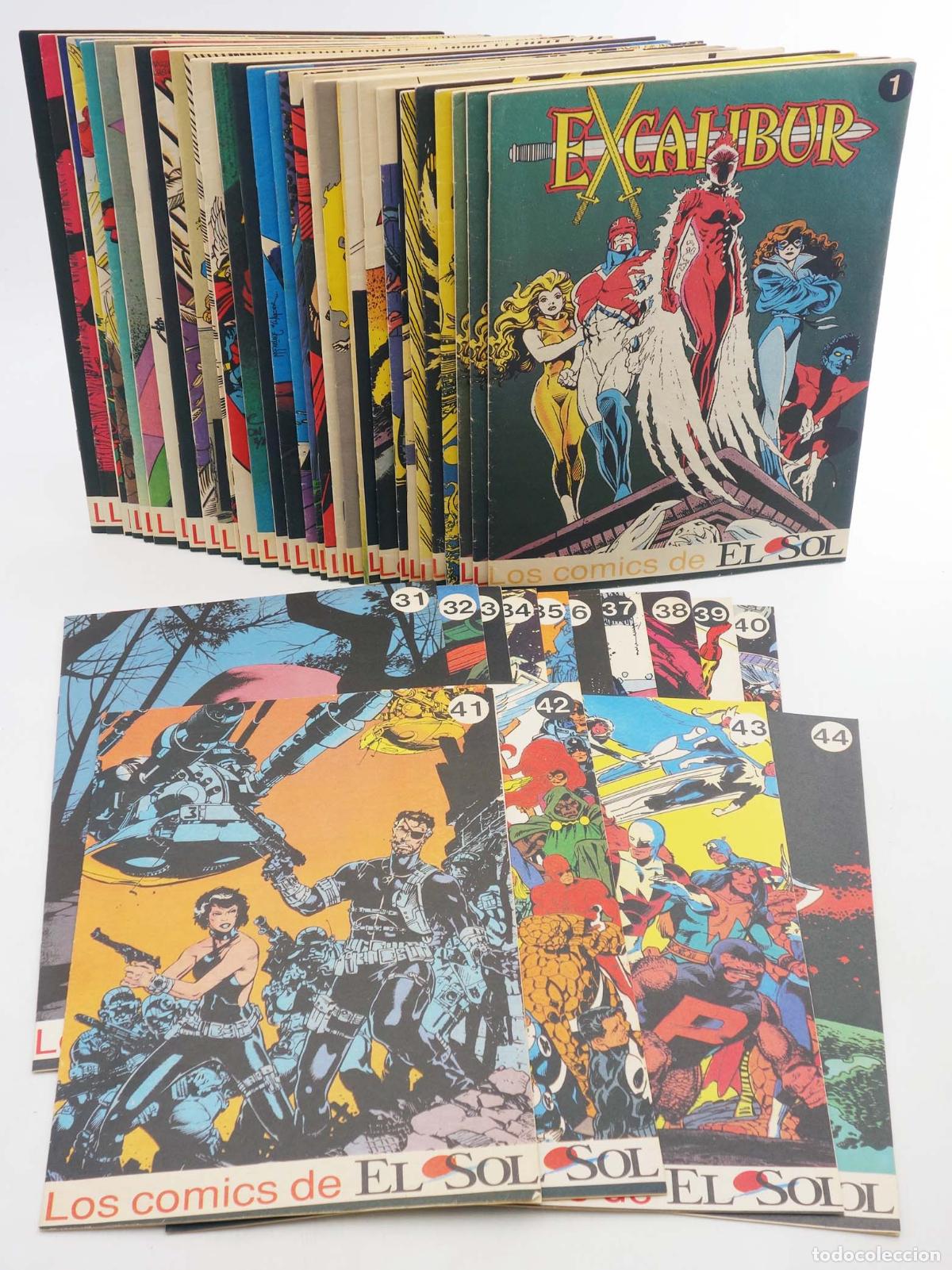 C&oacute;mics: SUPLEMENTO COMICS EL SOL 1 A 44. COMPLETA A FALTA DEL 45. El Sol, 1990