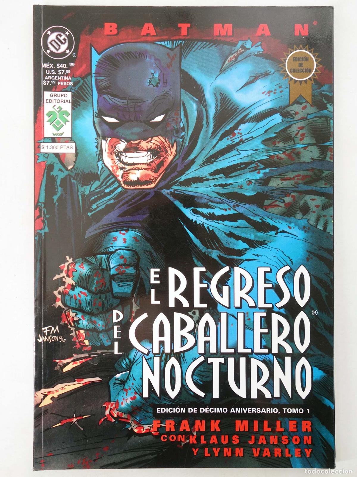 C&oacute;mics: BATMAN EL REGRESO DEL CABALLERO NOCTURNO 1 (Frank Miller) Vid, 1997