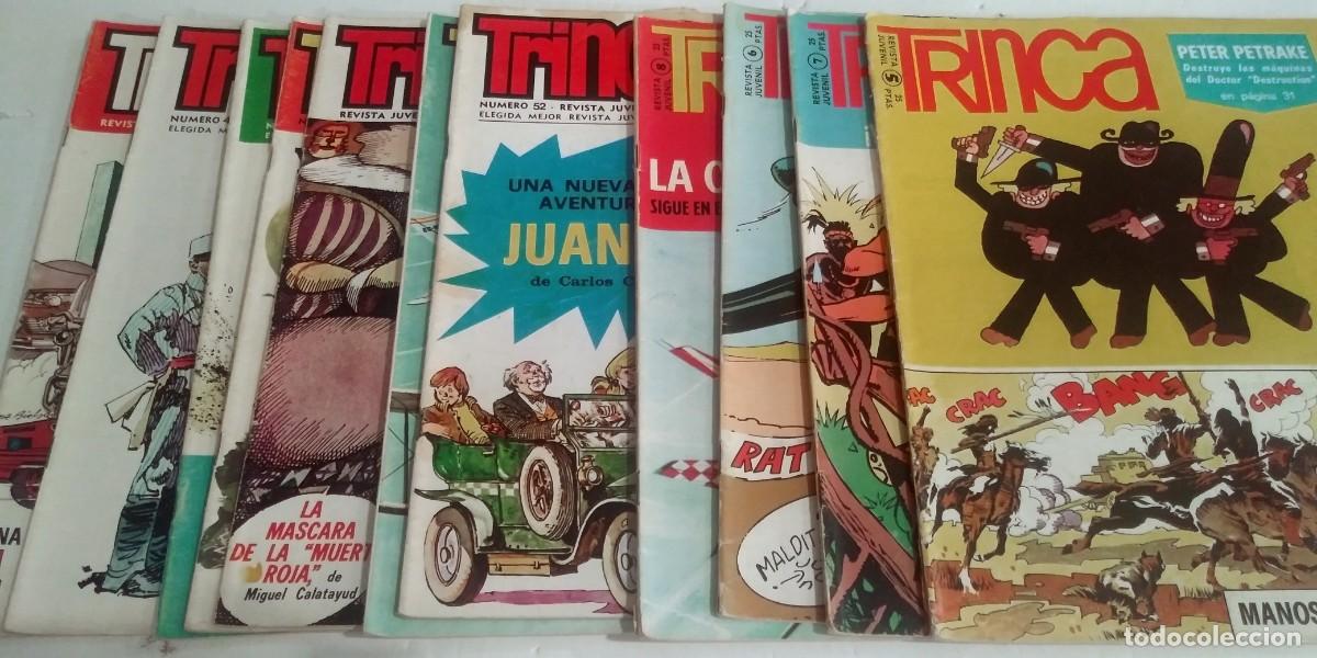 C&oacute;mics: Lote 11 c&oacute;mics Trinca Revista juvenil