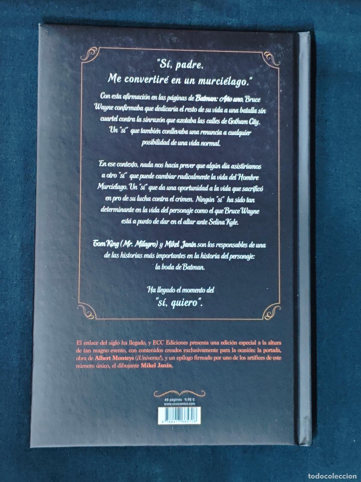 C&oacute;mics: BATMAN - LA BODA - EDICION ESPECIAL - ECC - Foto 2