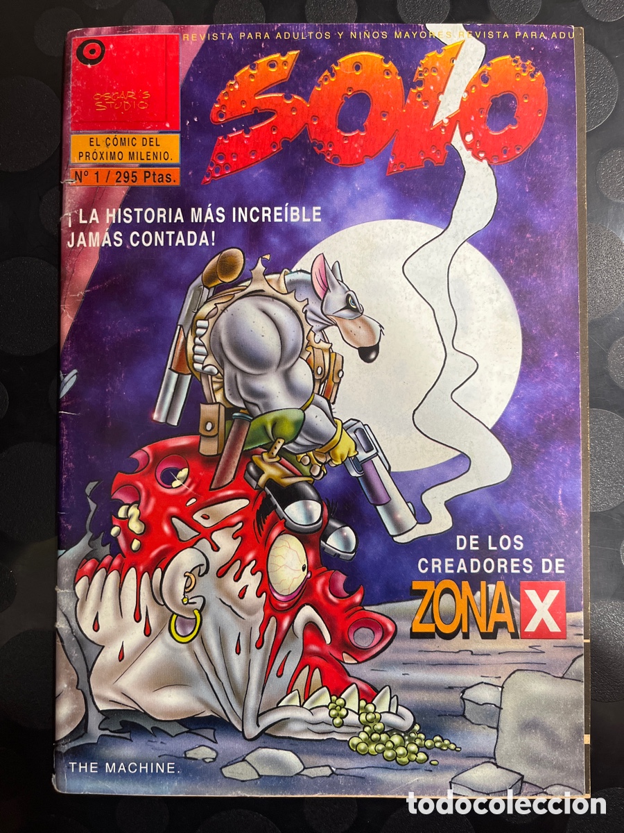 C&oacute;mics: SOLO N.1 EL C&Oacute;MIC DEL PR&Oacute;XIMO MILENIO OSCAR&rsquo;S STUDIO