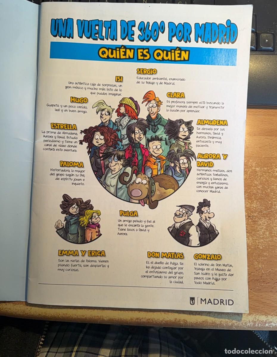 C&oacute;mics: COMIC DE 46 Pags. DE UNA VUELTA DE 360&ordm; POR MADRID - DE BRUNO LANZAROTE PEREZ, DEL 2.025